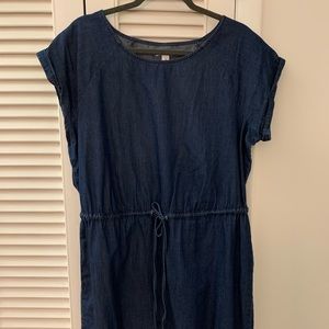 Denim spring dress